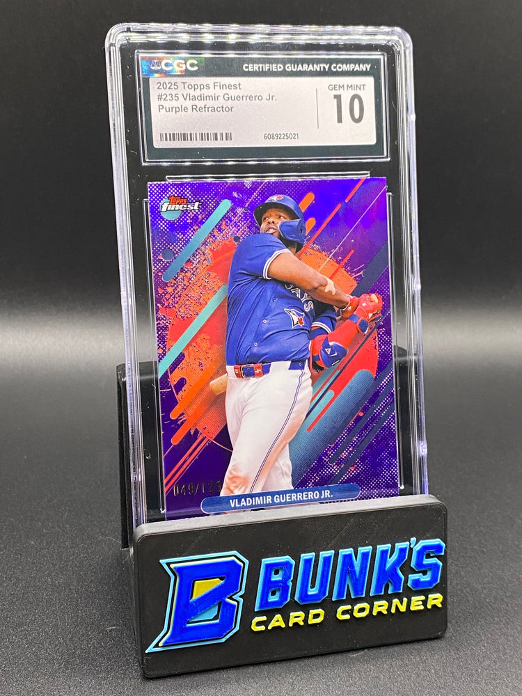 2025 Vladimir Guerrero Jr. Purple Ref. 49/125 CGC 10
