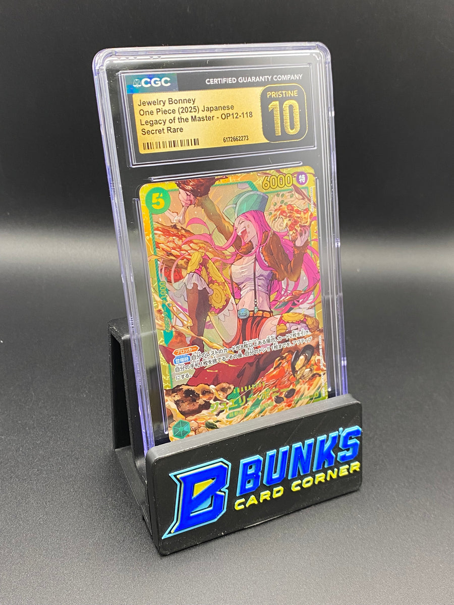 Jewelry Bonney Secret Rare OP12-188 CGC PRISTINE 10 Japanese