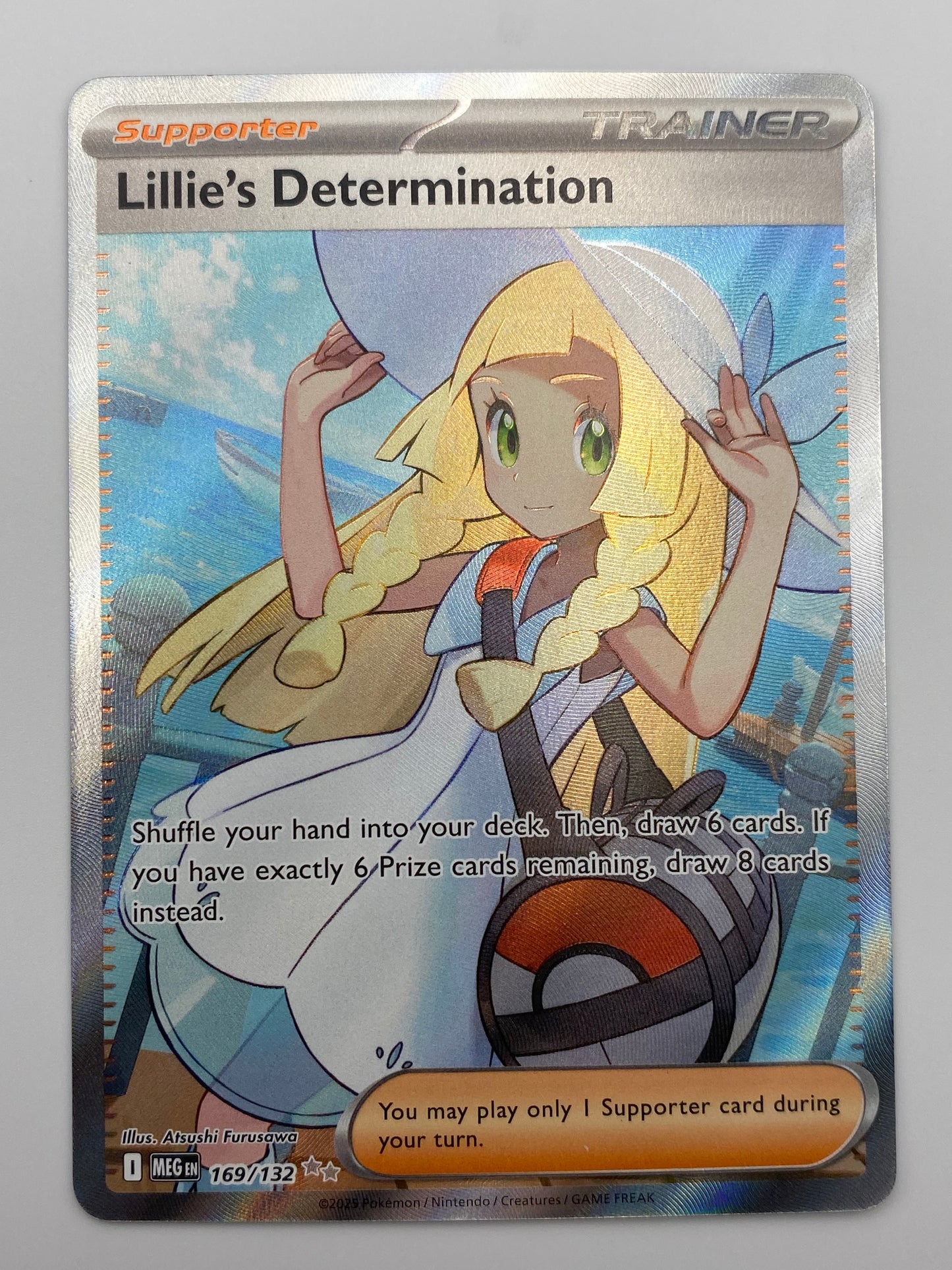 Lilles's Determination Full Art Mega Evolutions NM