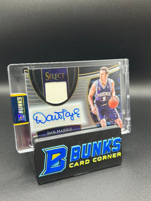 2018-19 Dan Majerle Panini Select Game Worn Patch Auto 83/160