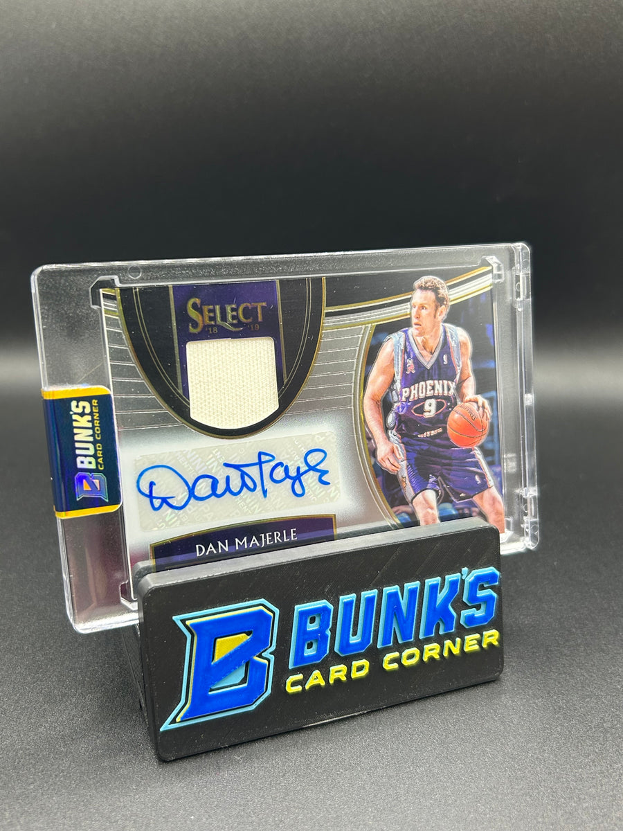 2018-19 Dan Majerle Panini Select Game Worn Patch Auto 83/160