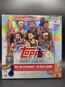 2025-26 TOPPS NBA Holiday Mega Box