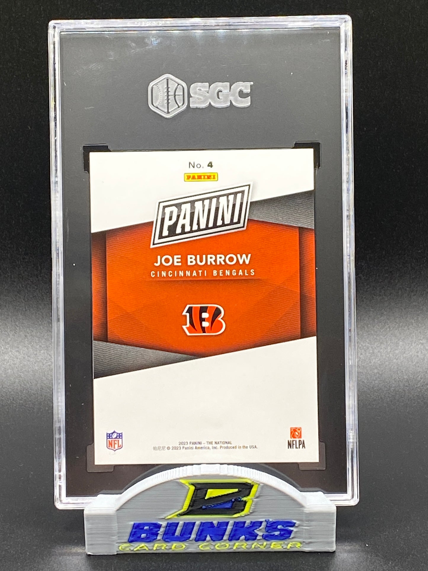 2023 Joe Burrow - The National Red 74/99 (Box B8)