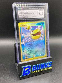 Pelipper Reverse Holo E-Reader Ruby & Sapphire CGC 8.5