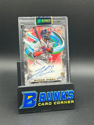 2023 Michael Harris II Topps On Card Auto 14/50 RC