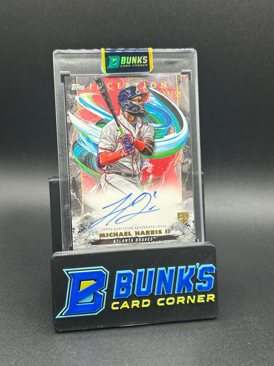 2023 Michael Harris II Topps On Card Auto 14/50 RC