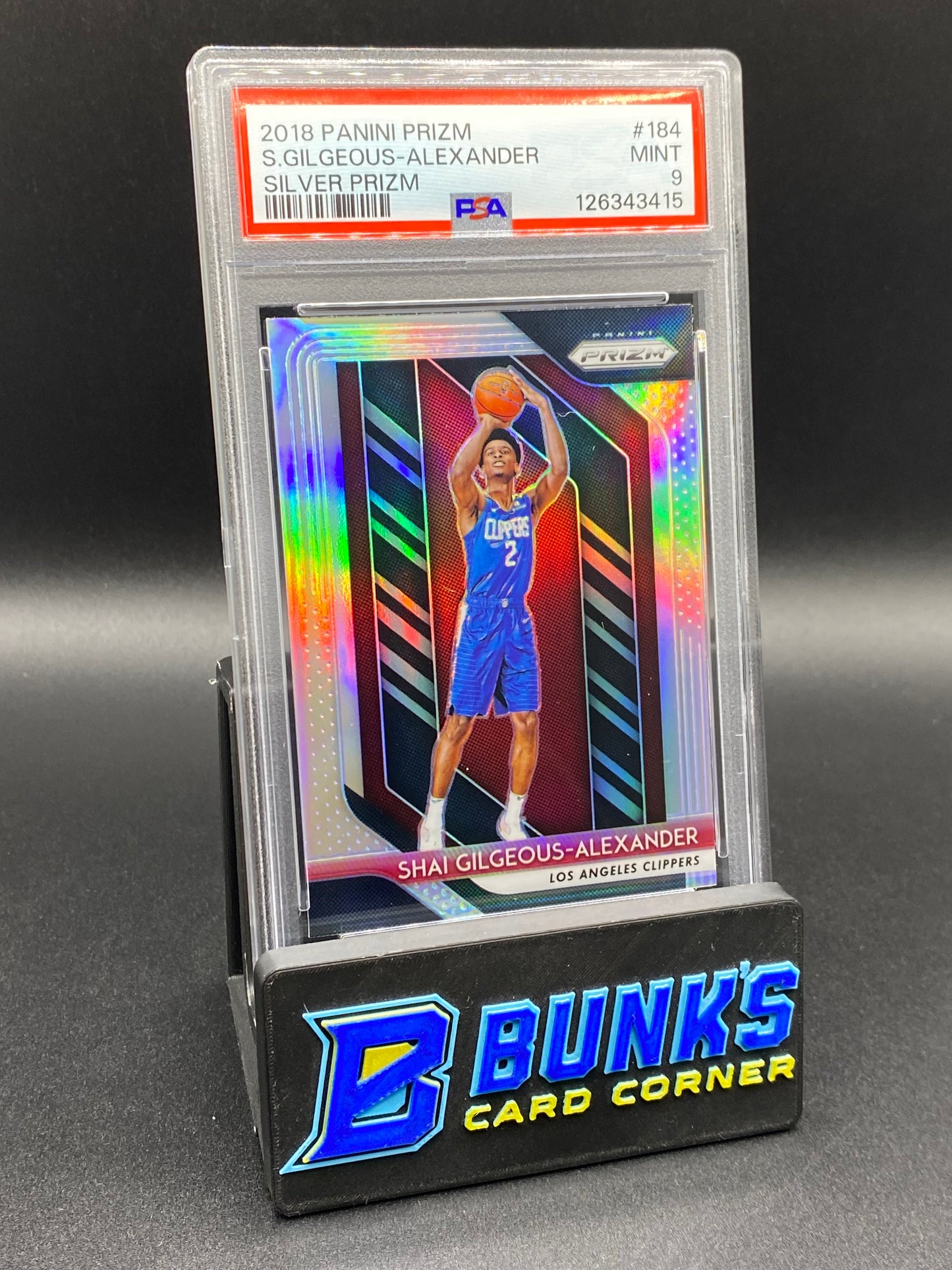 2018 Shai Gilgeous-Alexander Rc PSA 9