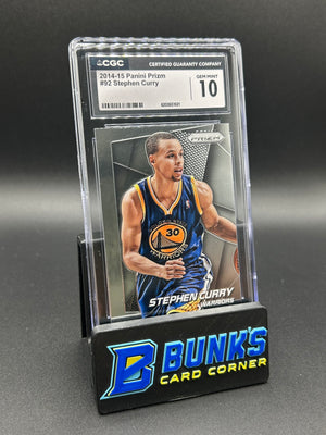 2014-15 Stephen Curry Panini Prizm CGC 10