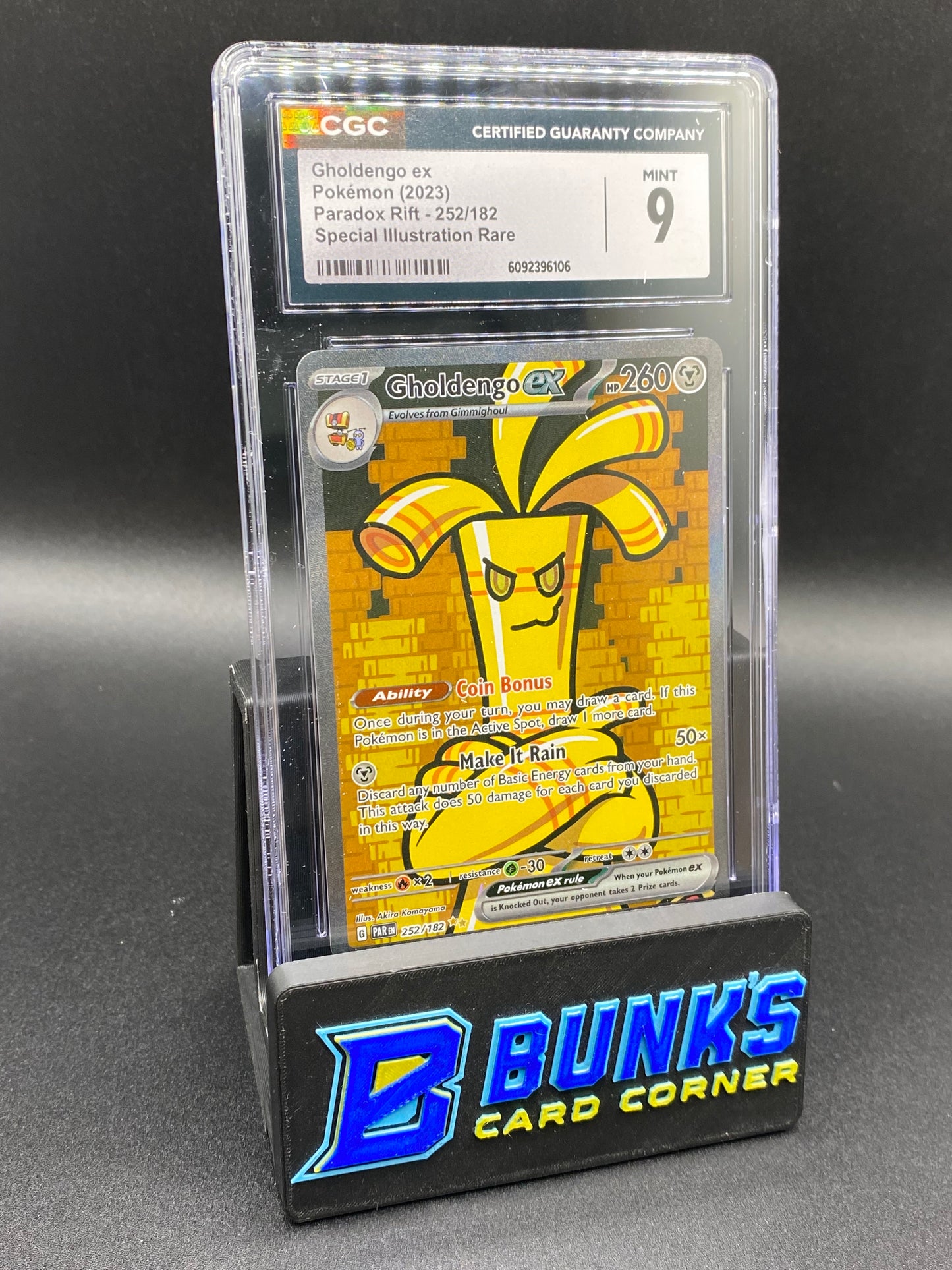 Gholdengo ex SIR Paradox Rift CGC 9