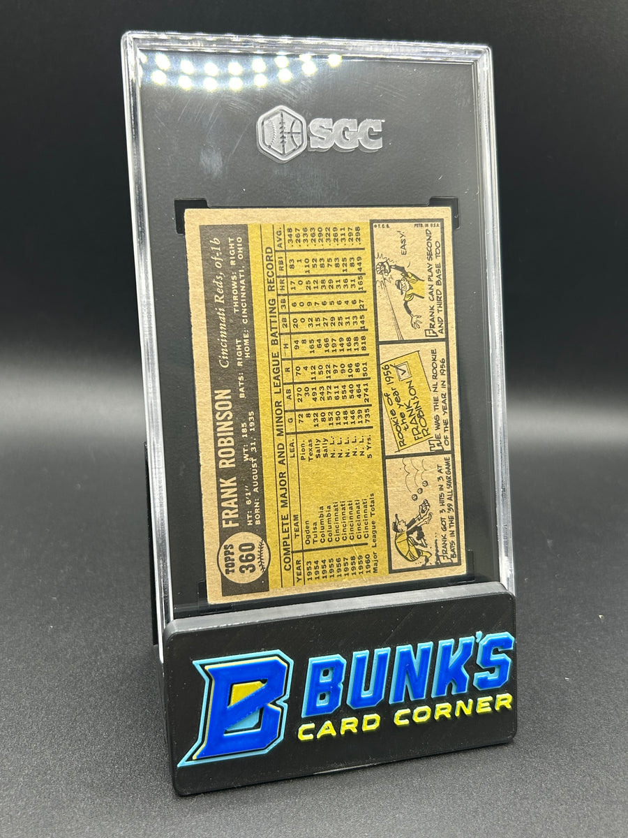 1961 Frank Robinson Topps #360 SGC 4
