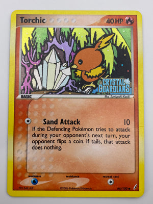 Torchic Reverse Holo Crystal Guardians MP