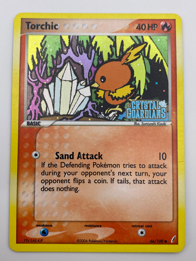Torchic Reverse Holo Crystal Guardians MP