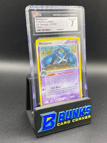 Metagross Ex Deoxys Holo CGC 7