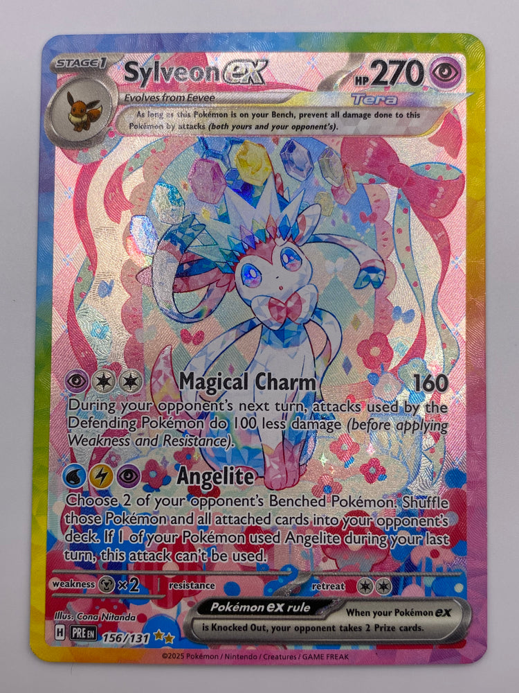 Sylveon Ex SIR Prismatic Evolutions VLP-NM