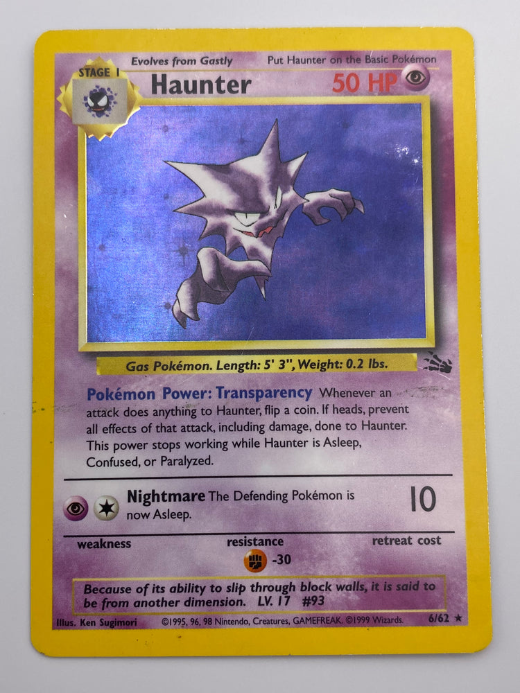 Haunter Holo Fossil MP