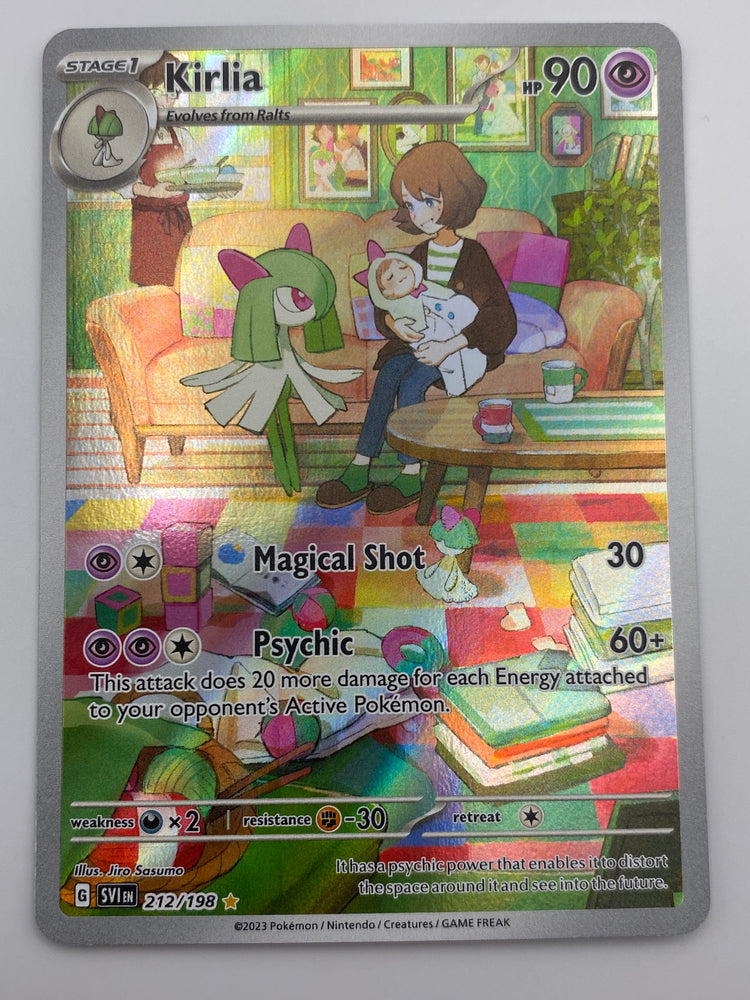 Kirlia Illustration Rare Scarlet & Violet Base NM
