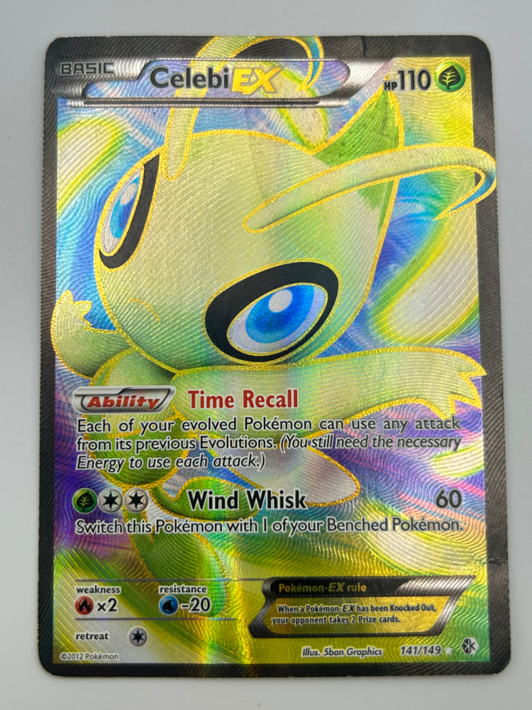 Celebi Ex Full Art Boundaries Crossed HP