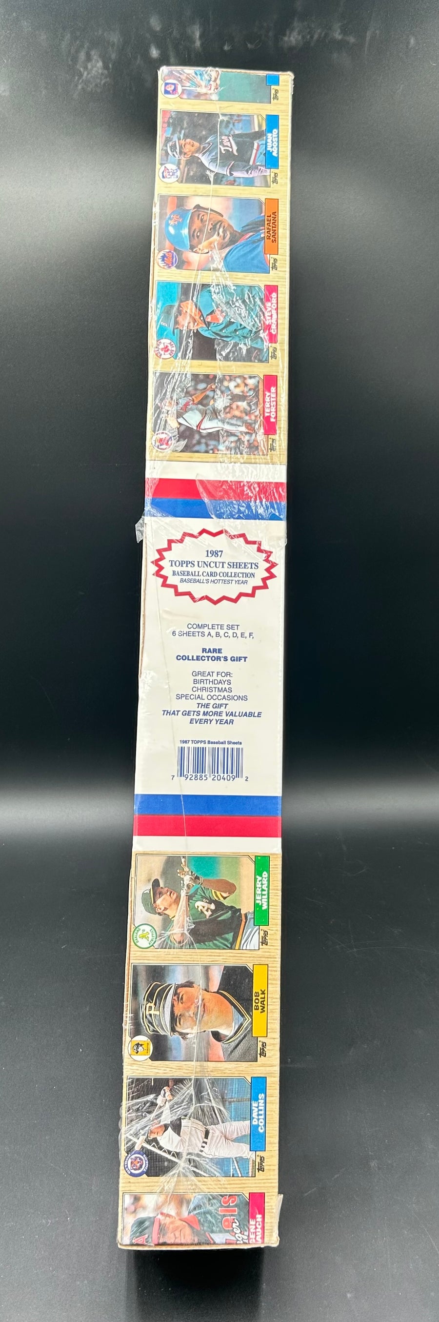 1987 Topps 6 Uncut Sheets
