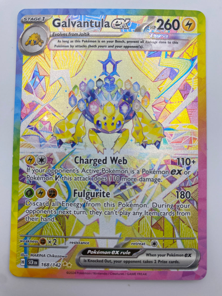 Galvantula EX SIR Stellar Crown NM