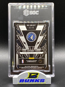 2021-22 Karl-Anthony Towns AUTOGRAPHED 45/49
