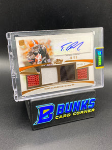 Trent Richardson Topps Prime Patches 40/50 Auto