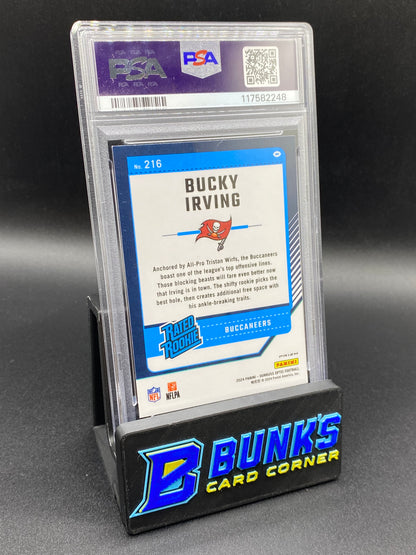 2024 Bucky Irving Blue Scope PSA 10