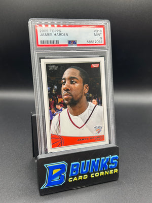 2009 James Harden Topps Rc PSA 9