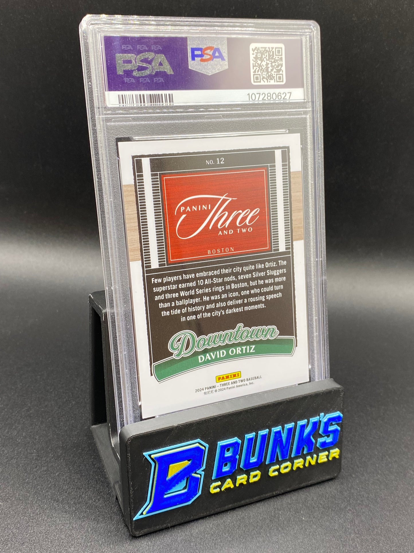 2024 David Ortiz Downtown PSA 10