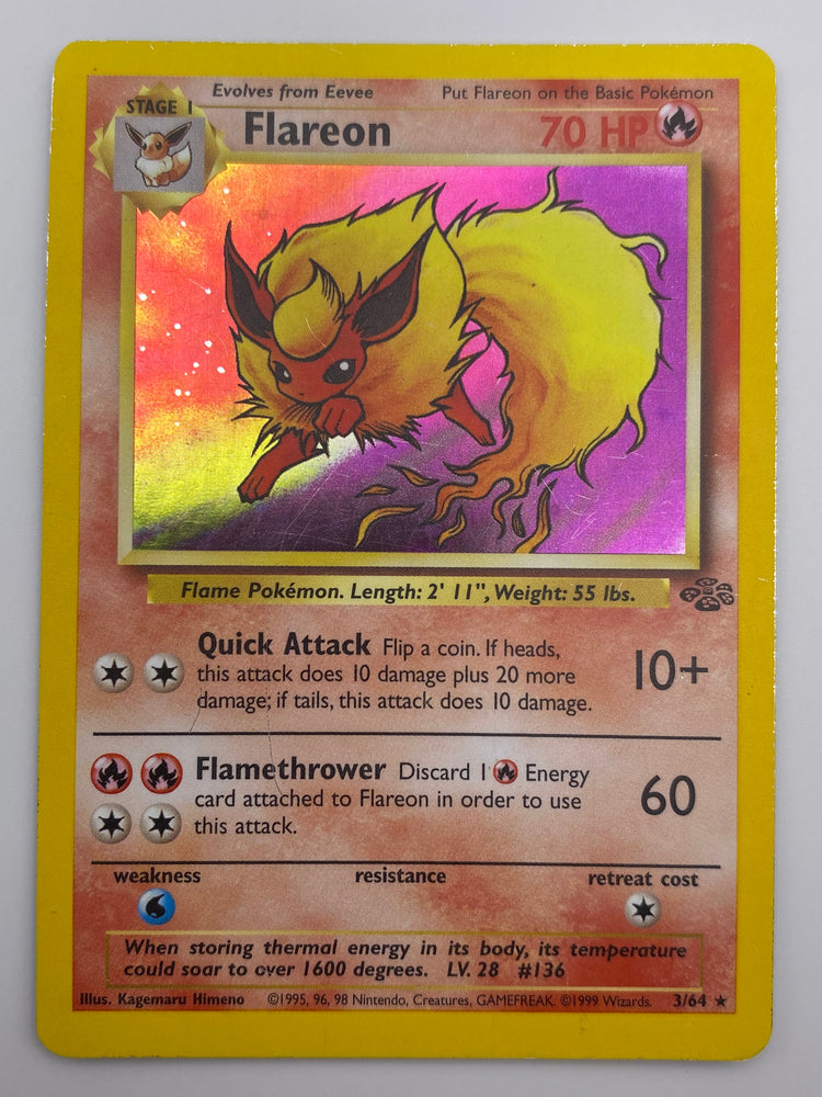 Flareon Holo Jungle MP
