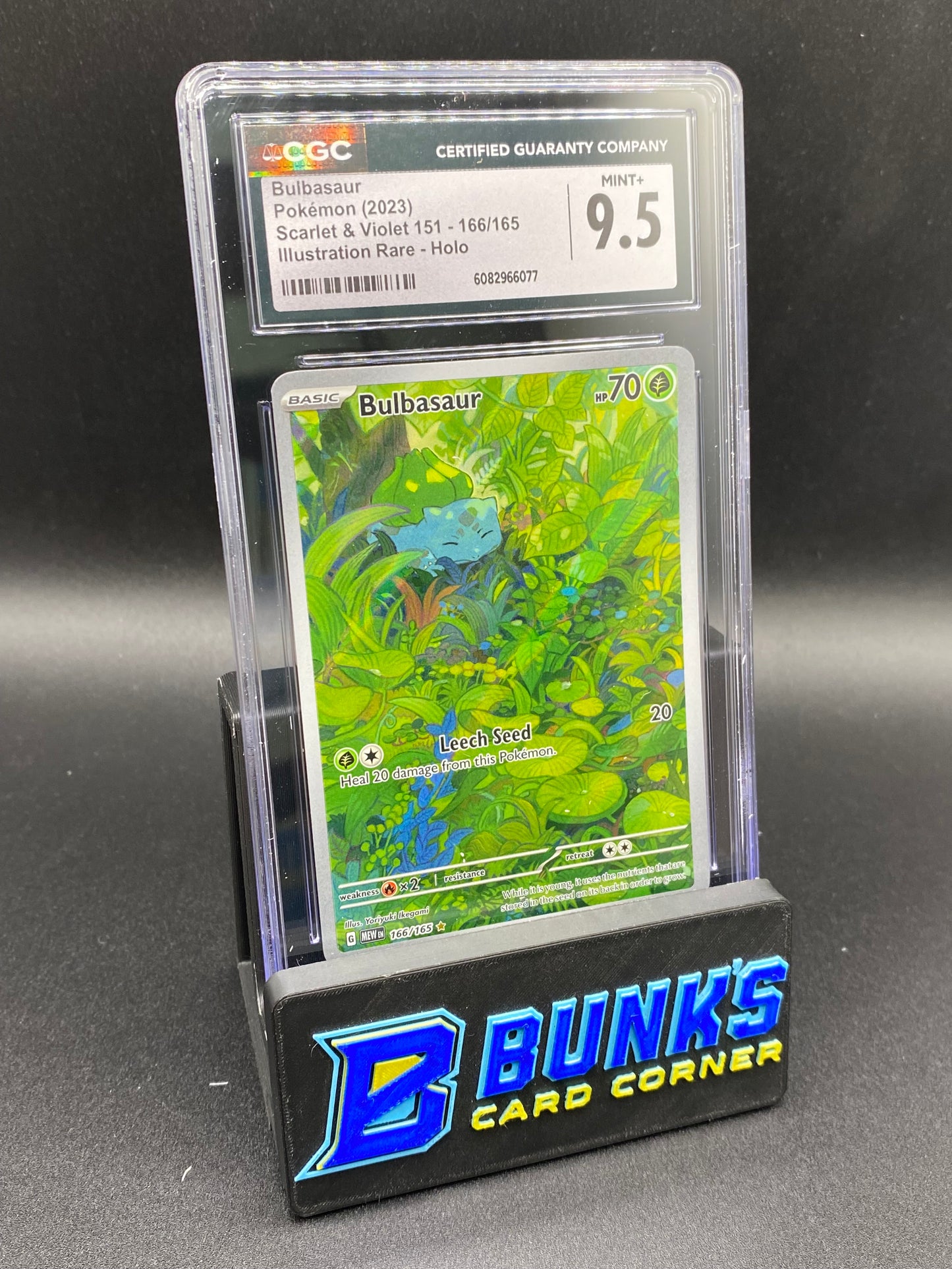 Bulbasaur Illustration Rare 151 CGC 9.5