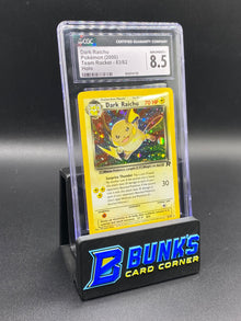 Dark Raichu Holo Team Rocket CGC 8.5