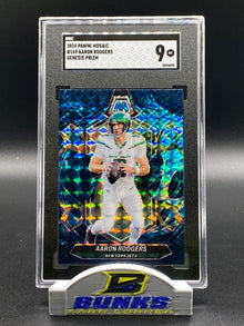 2024 Aaron Rodgers Genesis Prizm SGC 9 (Box 15)