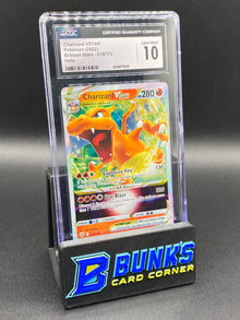 Charizard Vstar Brilliant Stars CGC 10