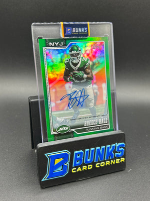 2026 Breece Hall Topps Green Flagship Auto 88/99