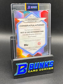 2023 JJ McCarthy Auto 38/50