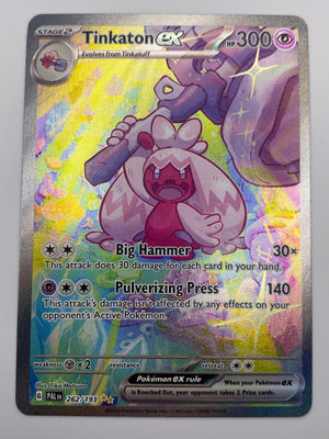 Tinkaton Ex SIR Paldean Evolved NM