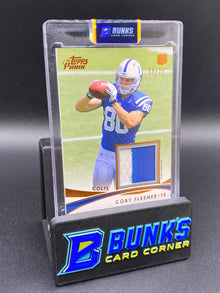 2012 Topps Prime Coby Fleener 19/25 Patch Rc