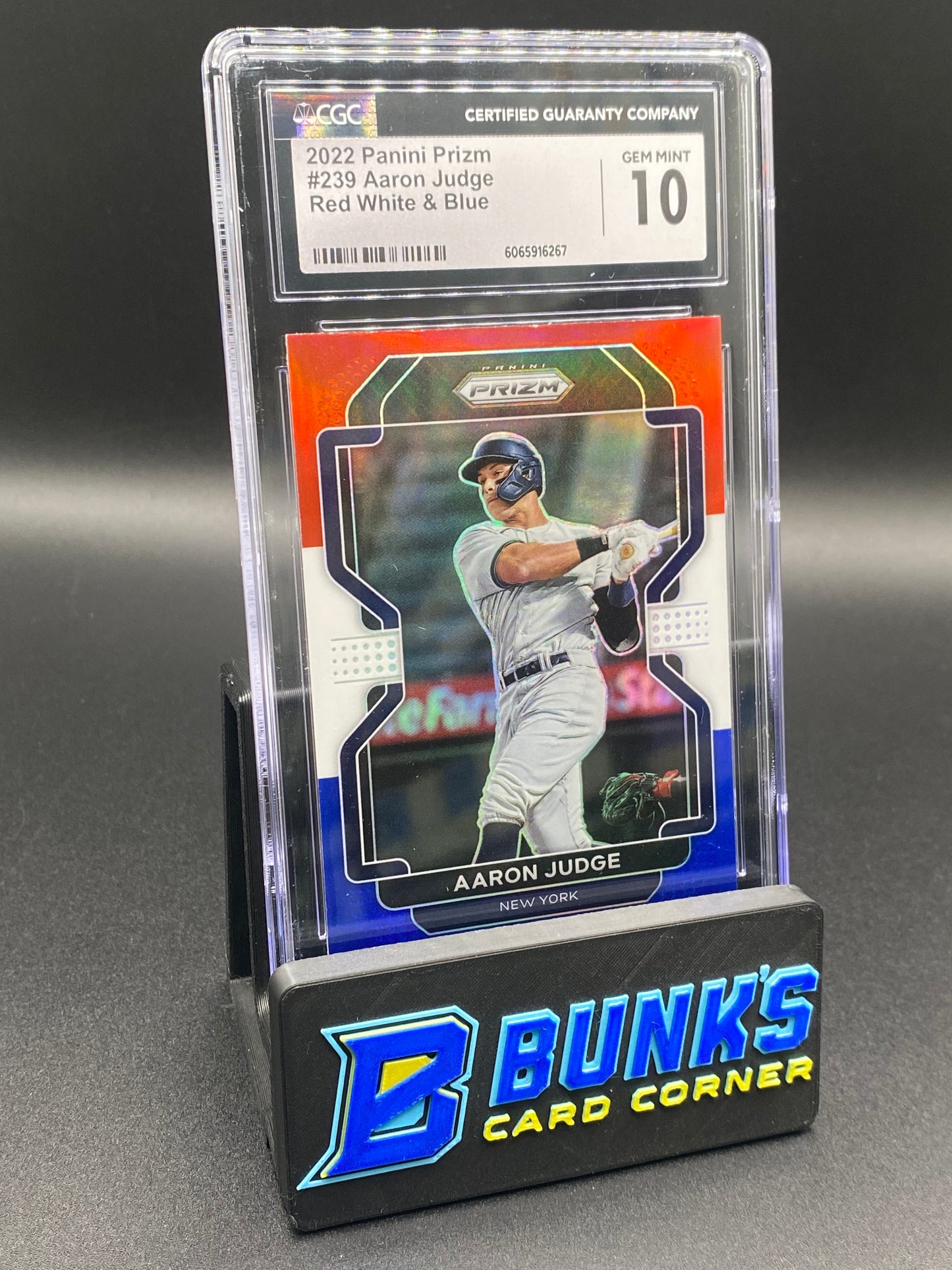 2022 Aaron Judge Red White & Blue SP CGC 10