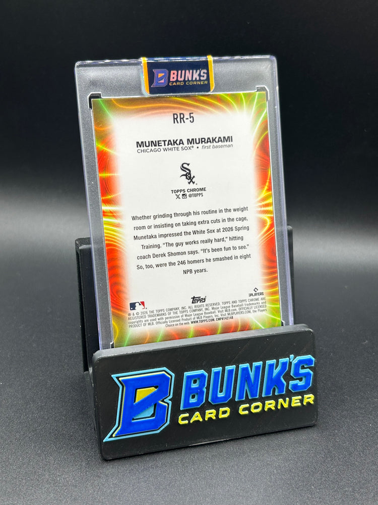 2026 Munetaka Murakami Topps Chrome Radiating Rookies Rc SSP