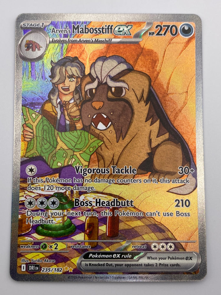 Arven's Mabosstiff Ex SIR Destined Rivals NM