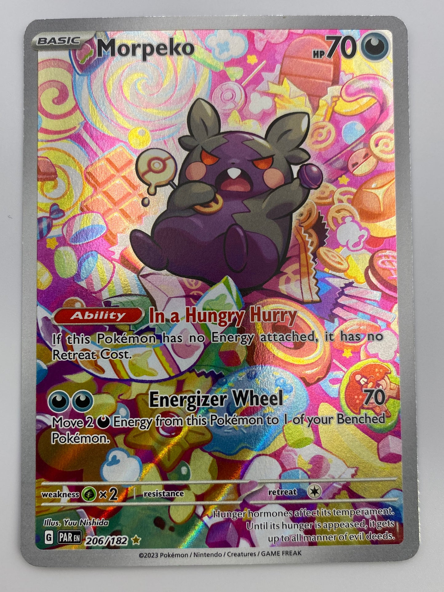 Morpeko Illustration Rare Paradox Rift NM