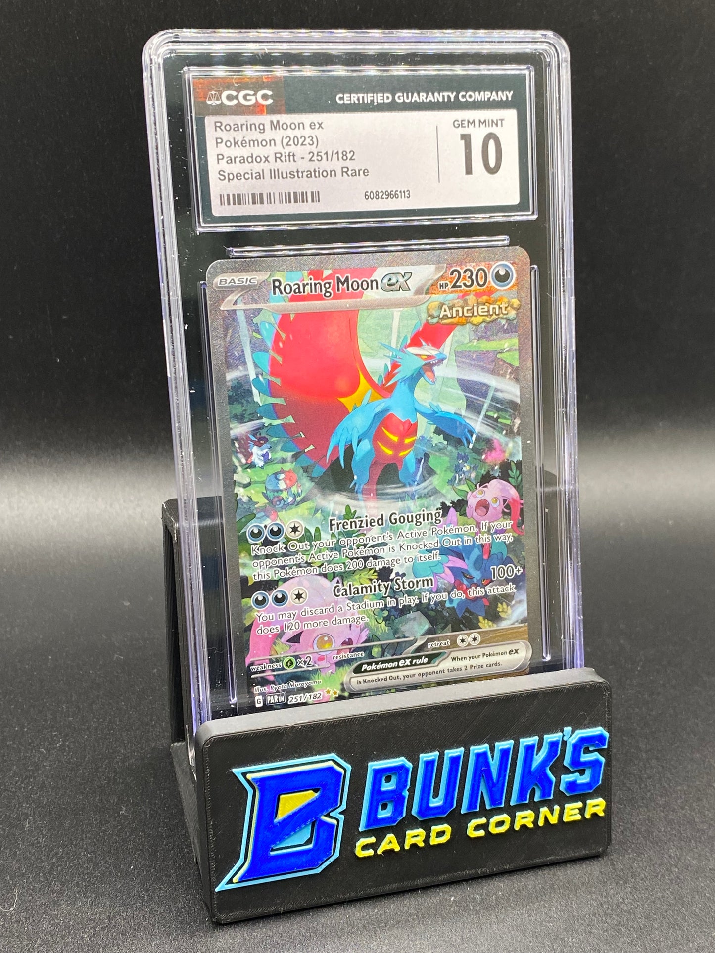 Roaring Moon ex SIR Paradox Rift CGC 10
