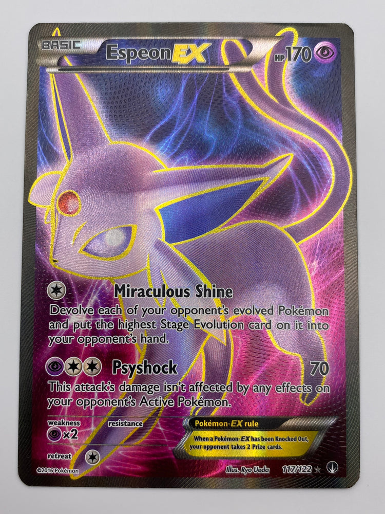 Espeon Ex Full Art Breakpoint LP-MP