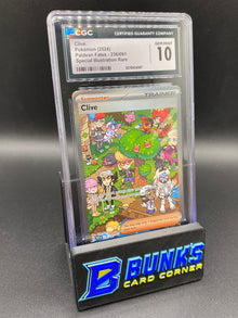 Clive SIR Paldean Fates CGC 10