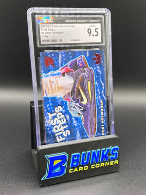 2022-23 Chet Holmgren Ruby First Steps CGC 9.5 136/149