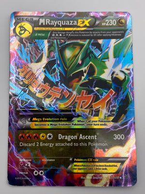 Mega Rayquaza Ex Roaring Skies DMG