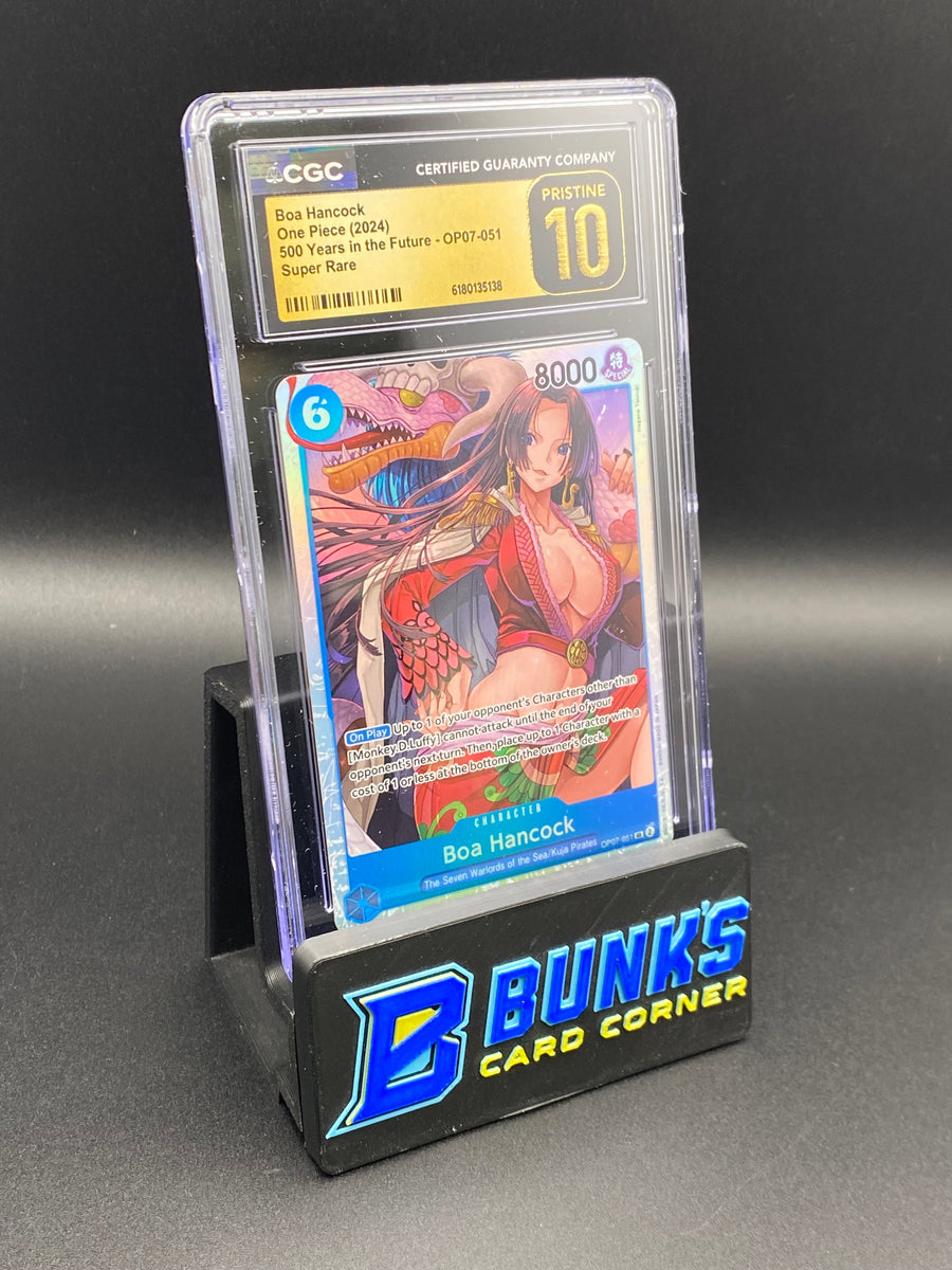 Boa Hancock Super Rare OP07-051 CGC PRISTINE 10