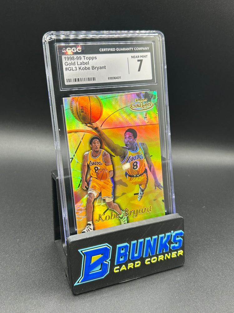 1998-99 Kobe Bryant Topps Gold Label CGC 7