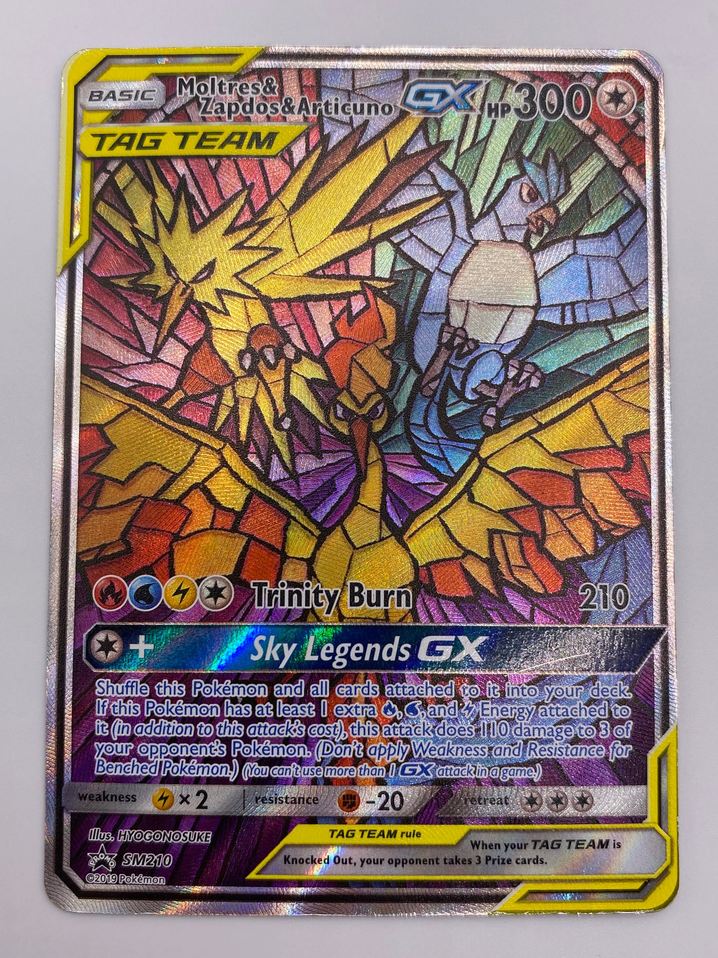 Moltres & Zapdos & Articuno Gx Tag Team Promo HP