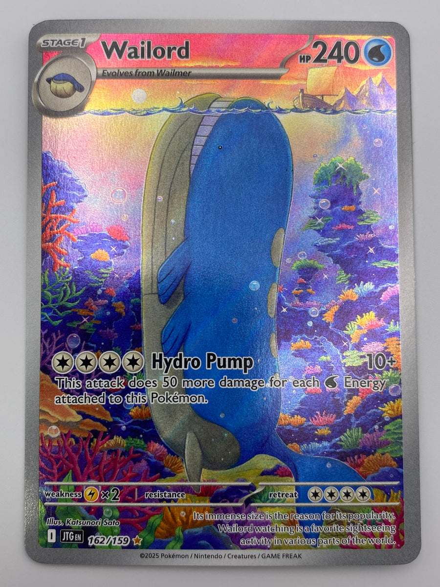 Wailord Illustration Rare Journey Together NM